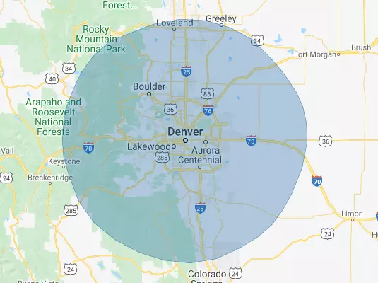 Denver Foundation Repair & Basement Waterproofing Service Area